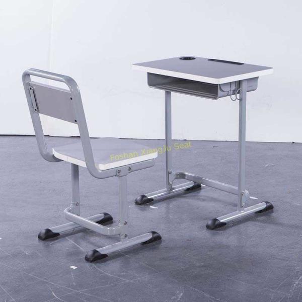 PVC Injection Board Ergonomics Modern School Furniture / Classroom Desk And Chair
