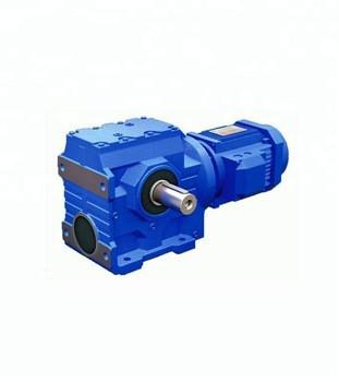 S57 S47 Vertical Helical Gear Reducer Parallel Shaft Gearbox 0.12-22KW