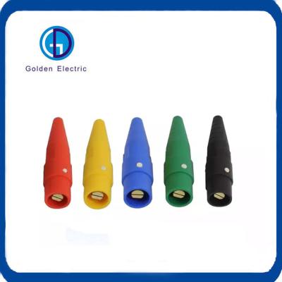 Installation 400A 600V Industrial Plug Male Female For Electrical Outlet Connection