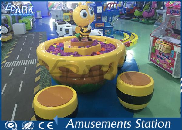 Kids Amusement Game Machines Indoor Sand Table With Seats Rotational Moulding