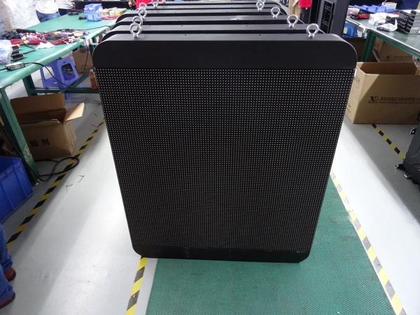 Pole Mounted Intelligent Outdoor Fixed LED Display Customized Dimension