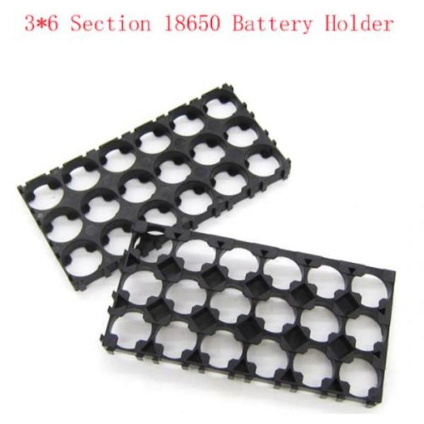 3x6 Cell 18650 Battery Holder Diy Kit Electrical Accessories