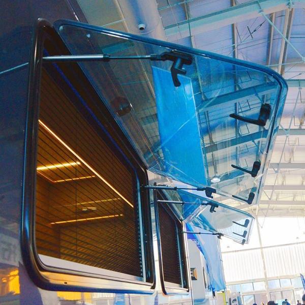                    Self-Propelled/Trailer Ws25f Sliding up and Down Window for RV Truck Camper Motorhomes DIY             
