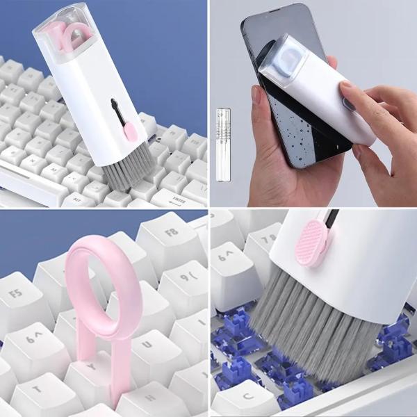 Customized ROSH Laptop Keyboard Brush Multi Function 6inch