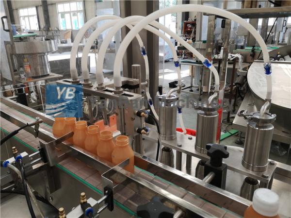 Screw Capping Head Automatic Liquid Filling Machine 750ml - 1000ml Filling Volume Available