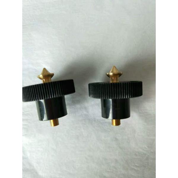 Durable Neutral Foot Screw , Black Steel Screws For Auto Level Machine