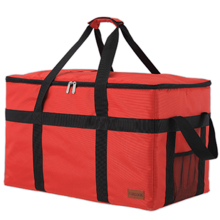 XL Insulated Food & Grocery Delivery Bag - For Catering, Restaurants, Delivery Drivers, Zipper and Handles,