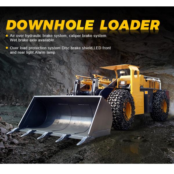 CE Downhole 2cbm Mining Wheel Loader 1.6T High Performance