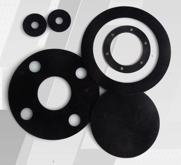 Dark Red O Ring Washer , Silicone Rubber Washers Good Aging Resistance
