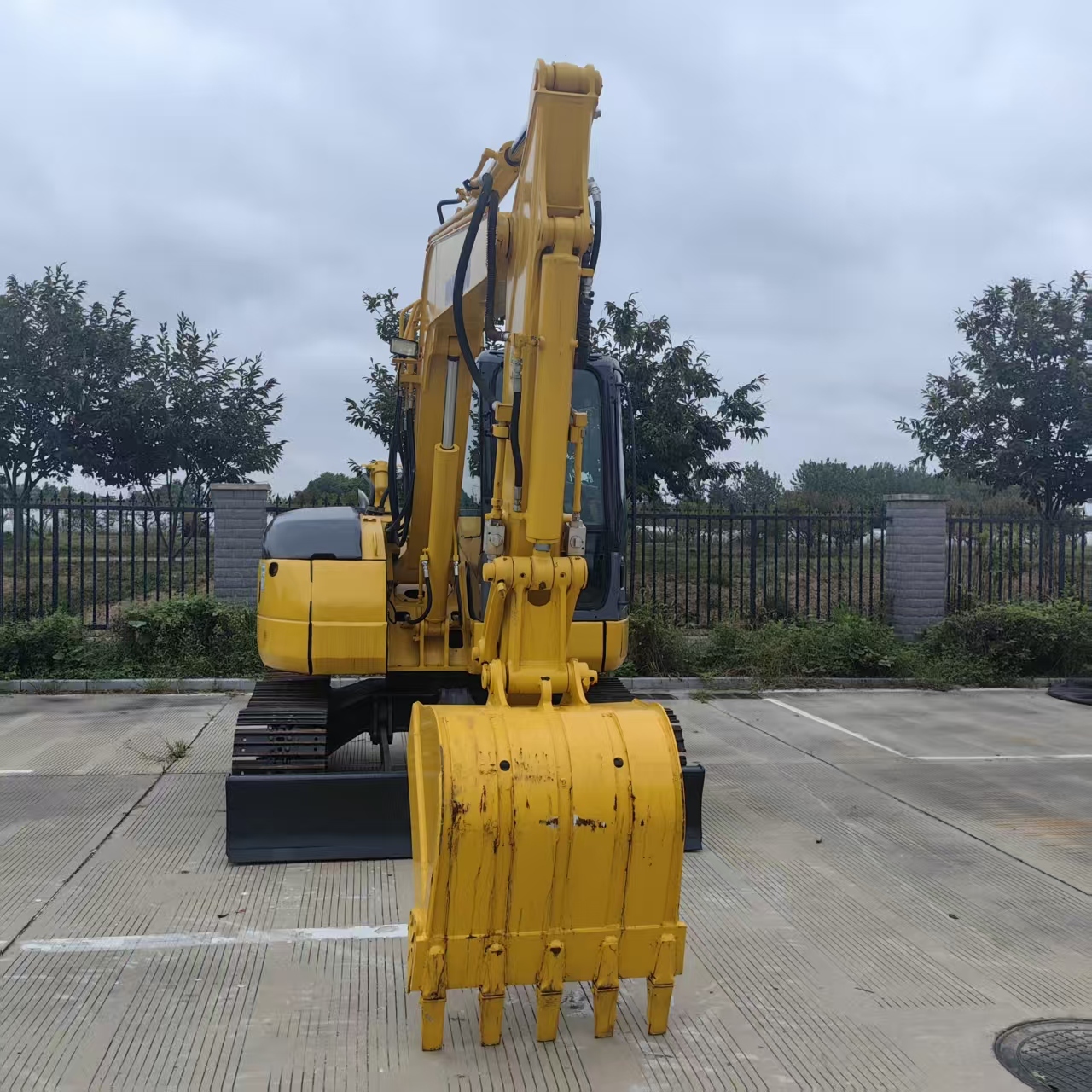 Factory Direct Shipping Used Komatsu PC78 Mini Crawler Excavator Second Hand Hydraulic Digger Farm Used Excavator for Sale