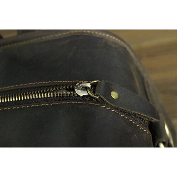 Реальная сумка багажа кожи лошади кожаных вещевых мешков сумасшедшая для перемещения LB02