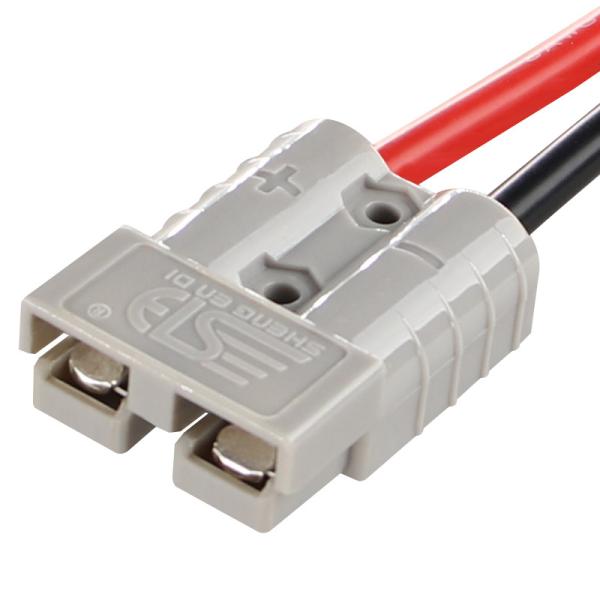 Comprimento do cabo 500mm da bateria do inversor da C.C. 600V 50A com Anderson Connector