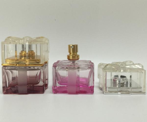 Popular Empty Glass Spray Bottles , 30ml Luxury Glass Bottles For Women Gift