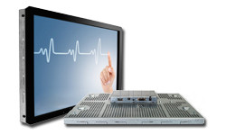 AG Glass 21.5 Inch Multi Touch Lcd Monitor Panel Mount For Medical Equiptiment