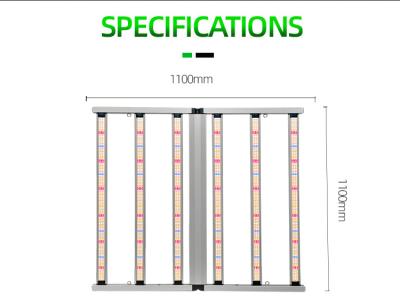 640W Dimmable Foldable LED Grow Light A solução definitiva para o cultivo de plantas de interior