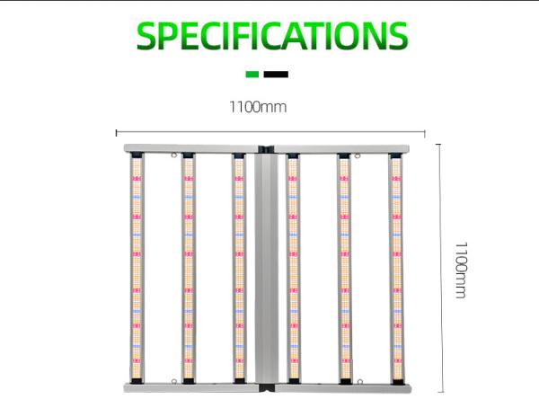 640W Dimmable Foldable LED Grow Light A solução definitiva para o cultivo de plantas de interior