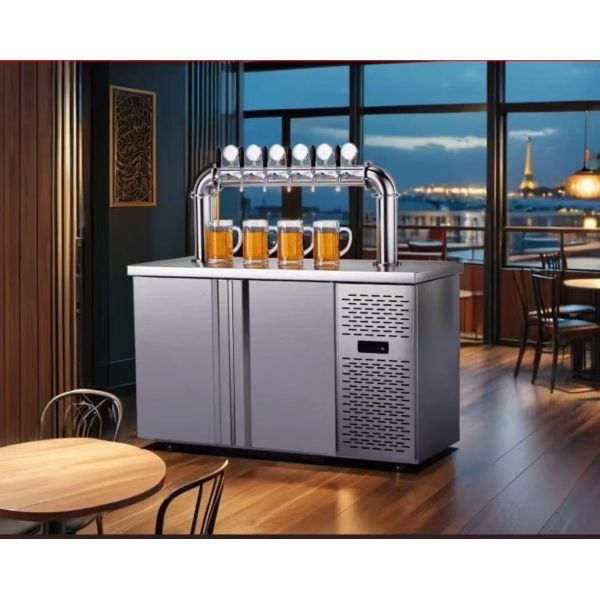 Stainless Kegerator Commercial Draft Beer Cooler Draft Beer Refrigerator