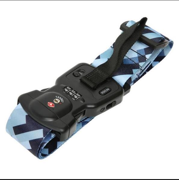Free Sample TSA Luggage Strap Lock H001 Show Led For Travel Bag / Luggage