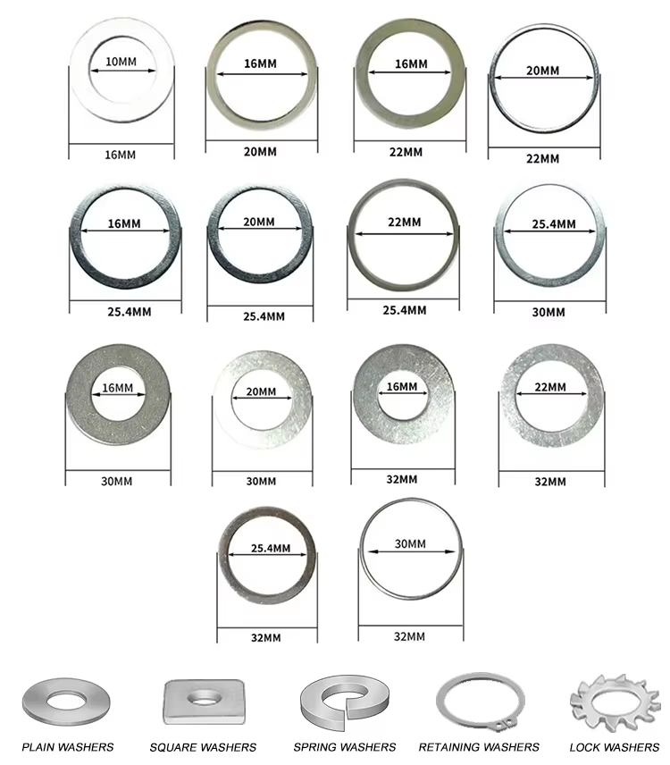 Spring Steel Starlock Washer | Push-On Shaft Retaining Washer with Internal Teeth
