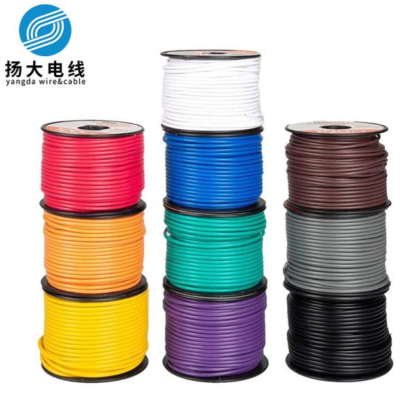 Pvc Electrical Wire Bare Copper Conductor Ul1007 22 Awg pvc Insulated reach standard hook-up Wire