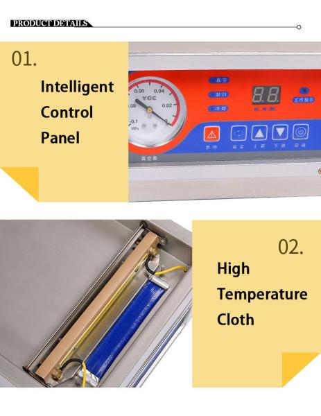 Electric Power Source 2021 Commercial Vacuum Sealer for Food Preservation 85750 mm