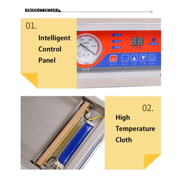 Пленочная упаковка тип 490 мм Xingye полуавто вакуумные упаковочные машины вакуумные уплотнители