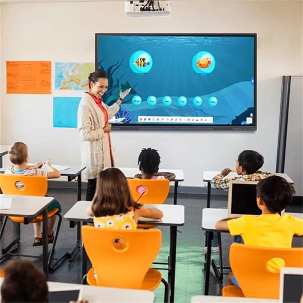 Qtenboard 工場 98 インチ インタラクティブ スマートボード ホワイトボード 会議用