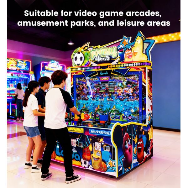 Football Larva 4-Player Arcade Game Machine