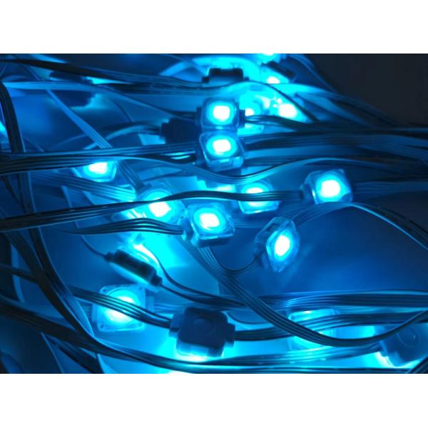 IP67 Outdoor Exterior Eave Lights Holiday PC Body RGB Pixel Light For House Exterior