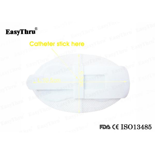 Силиконовый уретральный латексный фолиевый катетер, дышащий с самоклеющейся лентой