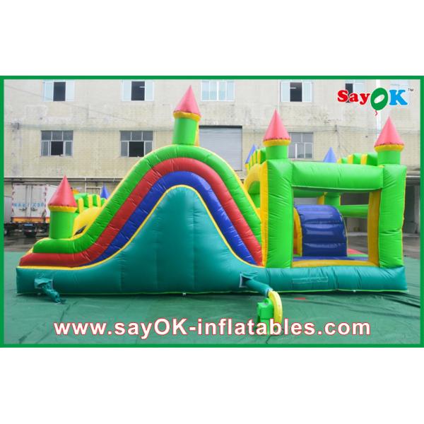 Kid Inflatable Bouncers PVC Tarpaulin Outdoor Commercial Bounce House Festivals Use CE