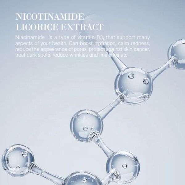 LYZ Skincare Customized Whitening Brightening Anti-Aging Anti-Wrinkle Face Mask Ordinary Niacinamide Serum for Beauty Salon Use