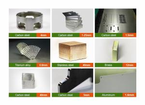 0-100m/Minの精密切断のためのYaskawaサーボモーター金属レーザー切削機械