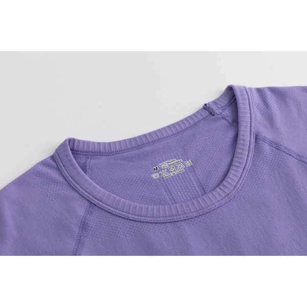 Seamless Short Sleeve Workout T-Shirt with Moisture-Wicking Fabric for Activewear Comfort