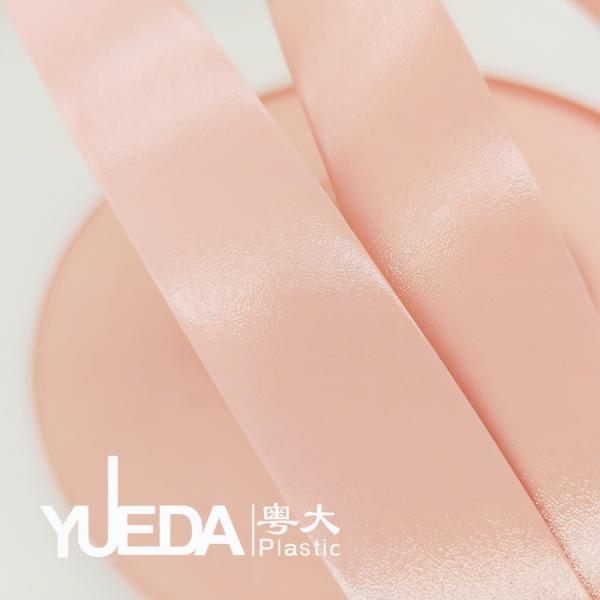 Light Pink Colored Edge Banding For Matching Furniture In Bedrooms Anti Scratches