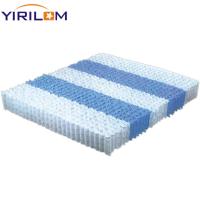 Fabricant professionnel de fil d'acier trempé enroulé en serpentine à ressort, matelas à serpentine en sac, ressort avec cadre