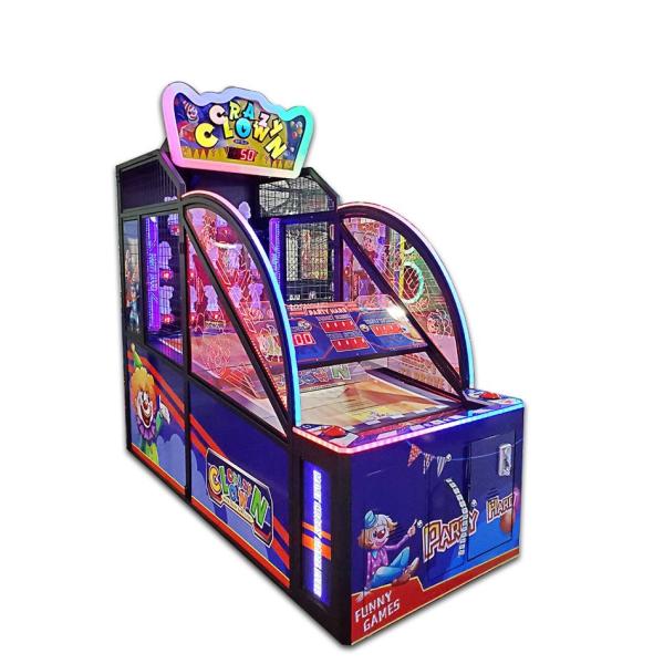 Shooting Game Trow Ball Crazy Clown Arcade Machine For Relaxation