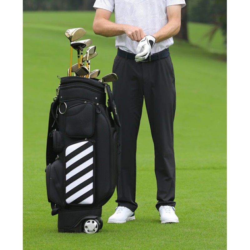 OEM Custom Men's Stretch Breathable Golf Long Pants Comfort Sports Trousers