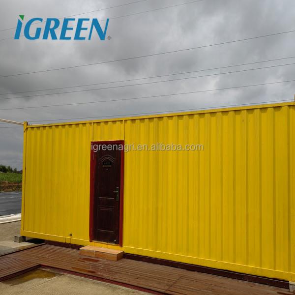 Portable Living Prefabricated Container House For Agriculture Farm In Customized Color