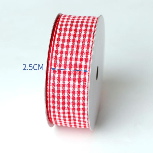 8pcs satin grosgrain fabric ribbon set for wedding decoration in solid color or printed