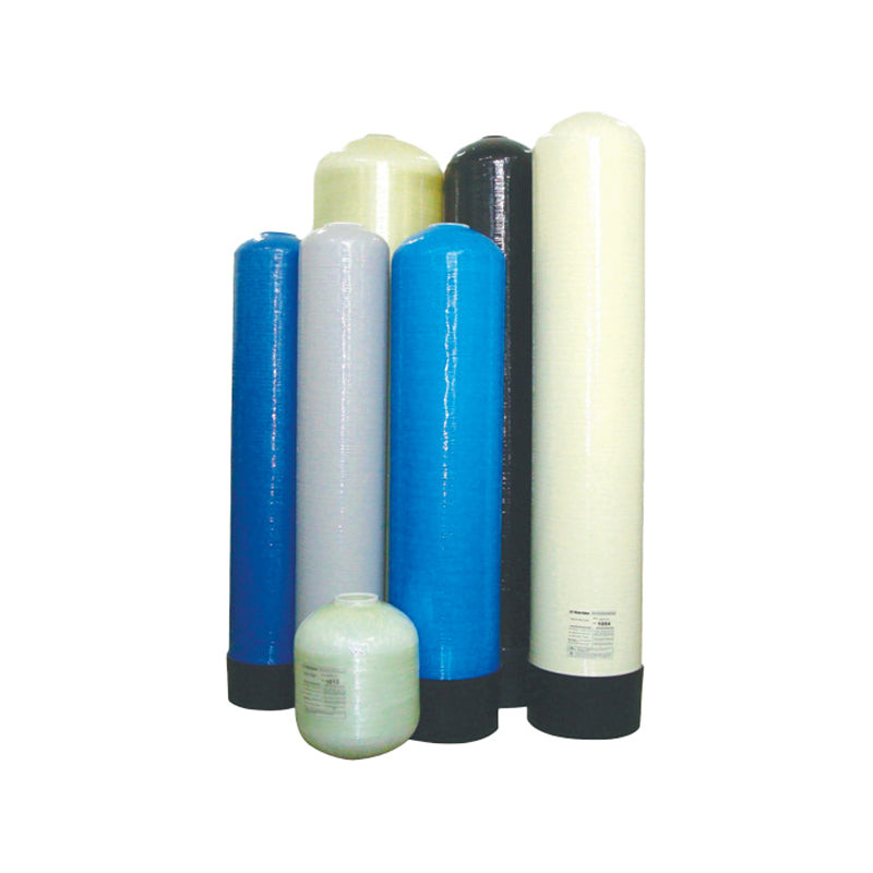 Water Treatment FRP Pressure Tank , FRP Sand Filter Vessel With PE Line