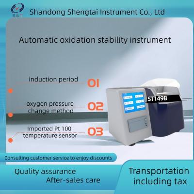 Método automático da mudança da pressão do oxigênio do verificador da estabilidade da oxidação do equipamento de testes do óleo comestível do alto nível