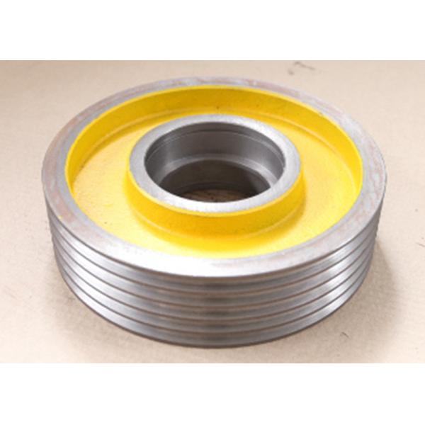 260X60 Belt Wheel Sand Casting Products CNC Machining Process EU Standard