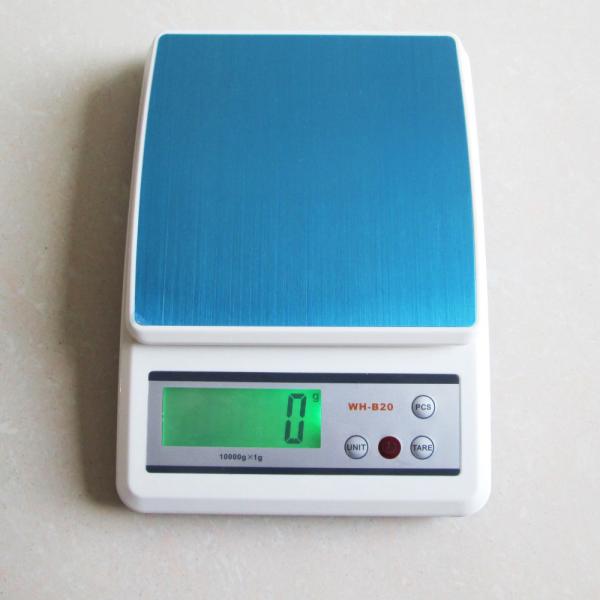 Balance de comptage numérique WH-B20 10 kg 0,1 g pour la mesure du poids des aliments, fonction tare et arrêt automatique par Weiheng