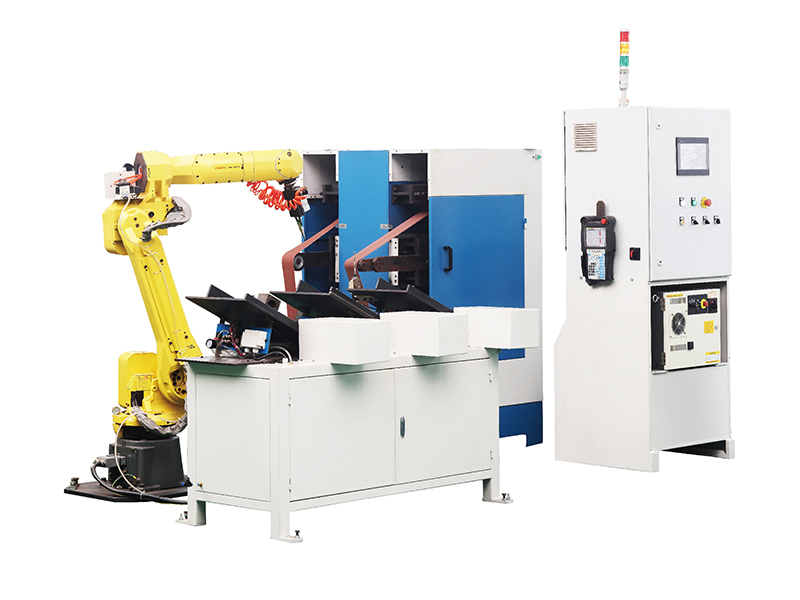 Multi Axis Robotic Surface Finish System Fully Automatic For Sanitary Hardware