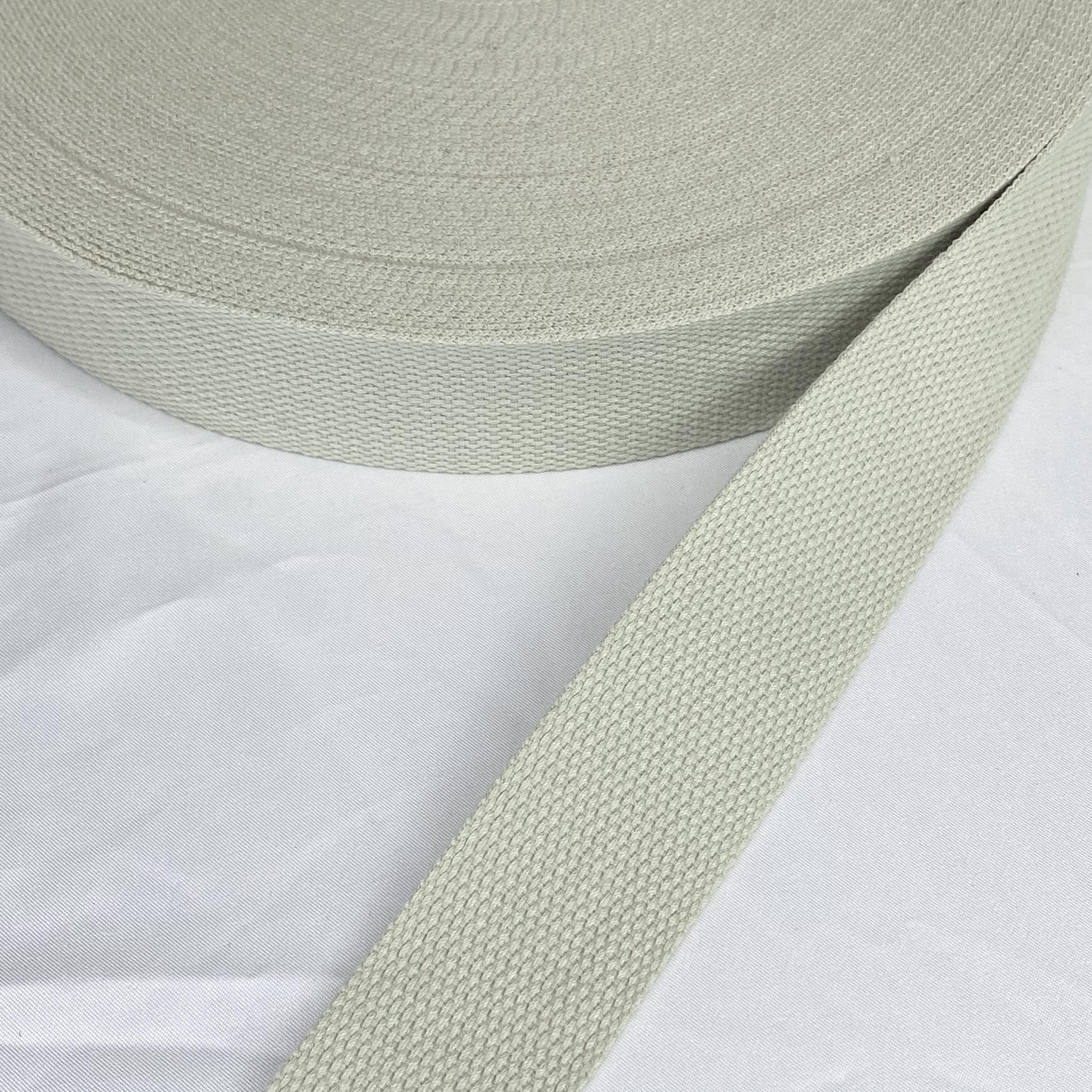 Soft bead Polyester-cotton webbing in a variety of colors Dupont Tote bag strap Textiles