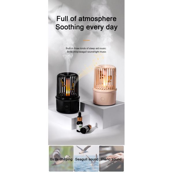 Sleep Aid Plastic Aroma Air Humidifier USB Powered Essential Oil Diffuser Wholesale