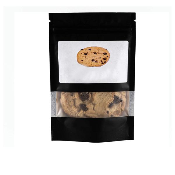 Smell Proof Mylar Food Storage Bags , 4x6In Paper Foil Standing Pouch