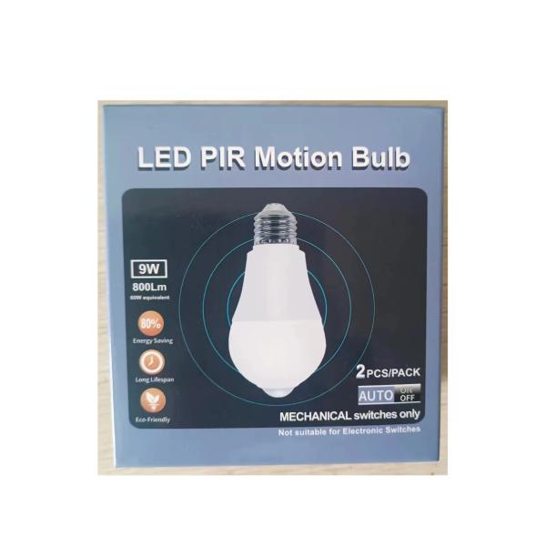 15W 1500LM LED Radar Motion Sensor Bulb for Indoor/Outdoor Protection 15000 Hours