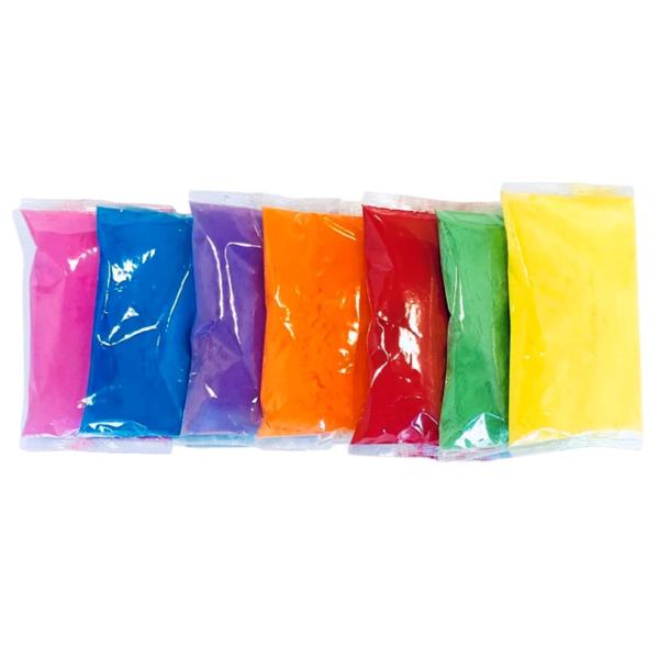 13*18cm Size Rainbow Run Corn Starch for Festival Coloured Starch